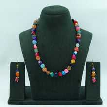 Single Line Pearl Necklace Set 14977-80