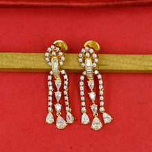 Round Neck Zircon/AD Necklace Set 19350-69