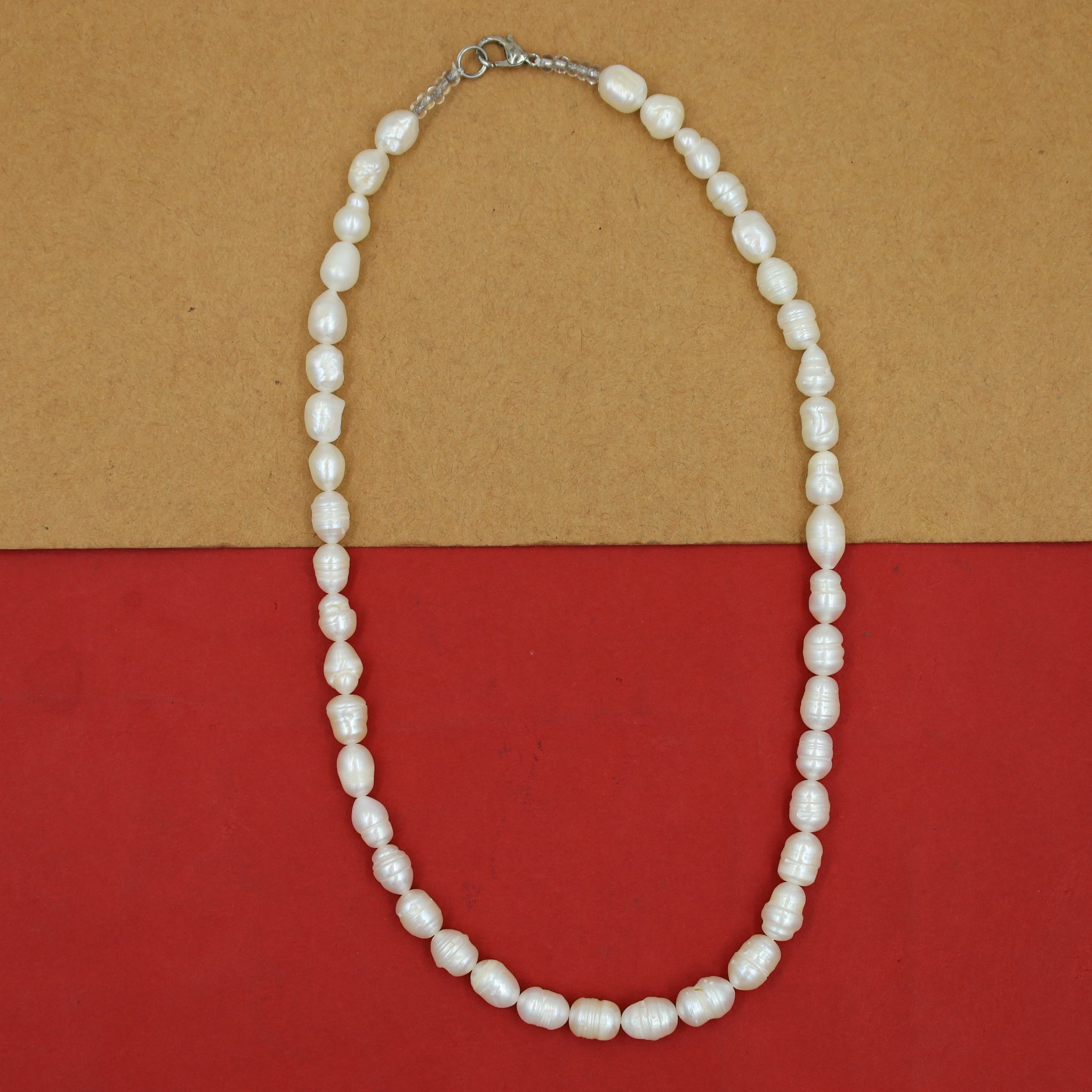 Round Neck Pearl Necklace Set 12741-05