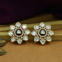 Tops/Studs Kundan Earring 7505-34