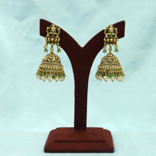 Jhumki Temple Earring 21009-1