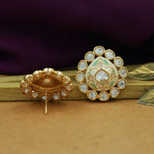 Tops/Studs Kundan Earring 12309-28