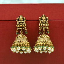 Jhumki Temple Earring 21009-1
