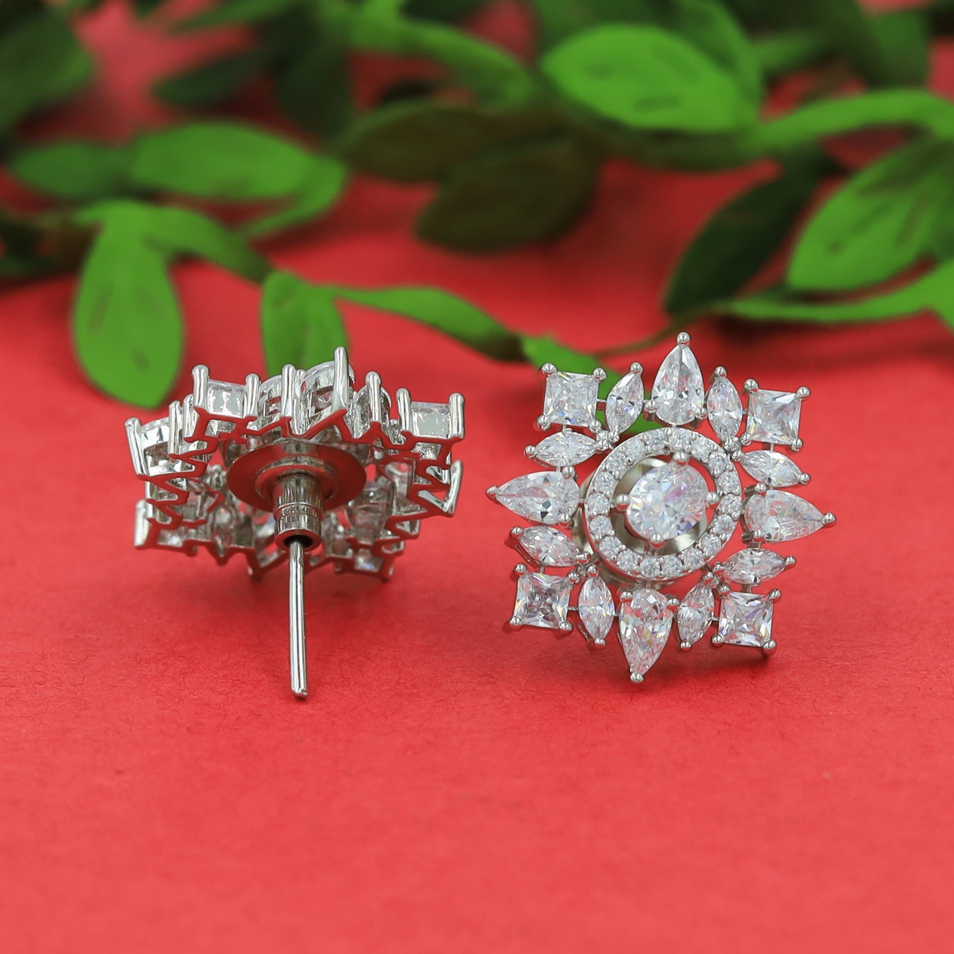 Tops/Studs Zircon/AD Earring 16270-69