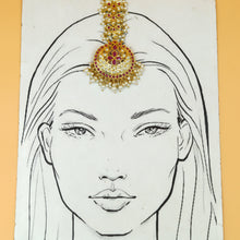 Bridal Jadau Maang Tikka 18613-65