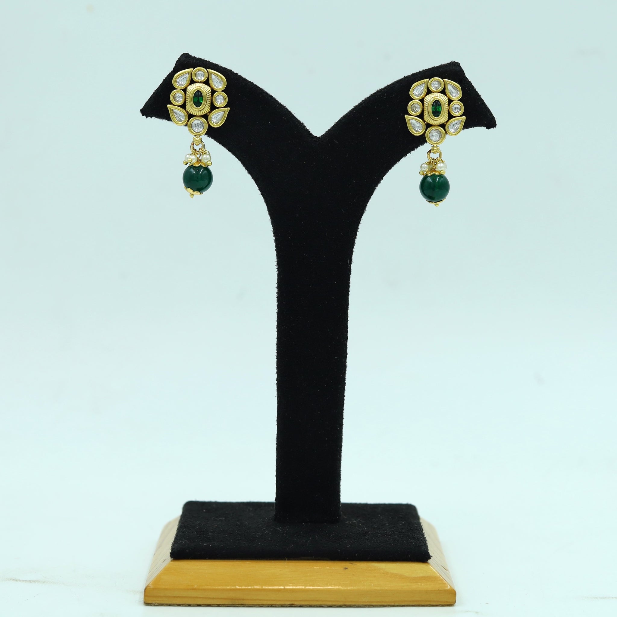 Antique Gold Plated Light Earring 15771-28