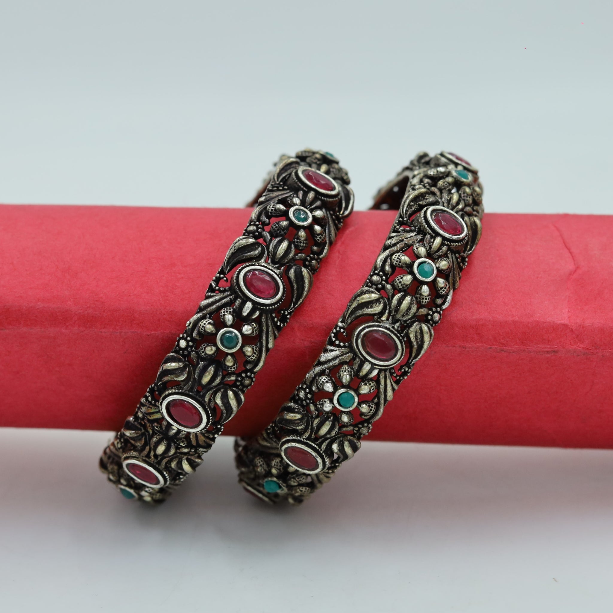 Oxidized Bangle/Kada 4376-R