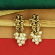 Antique Gold Plated Light Earring 15769-28