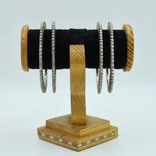 Silver Polish Bangles 18217-5399