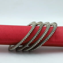 Silver Polish Bangles 18217-5399