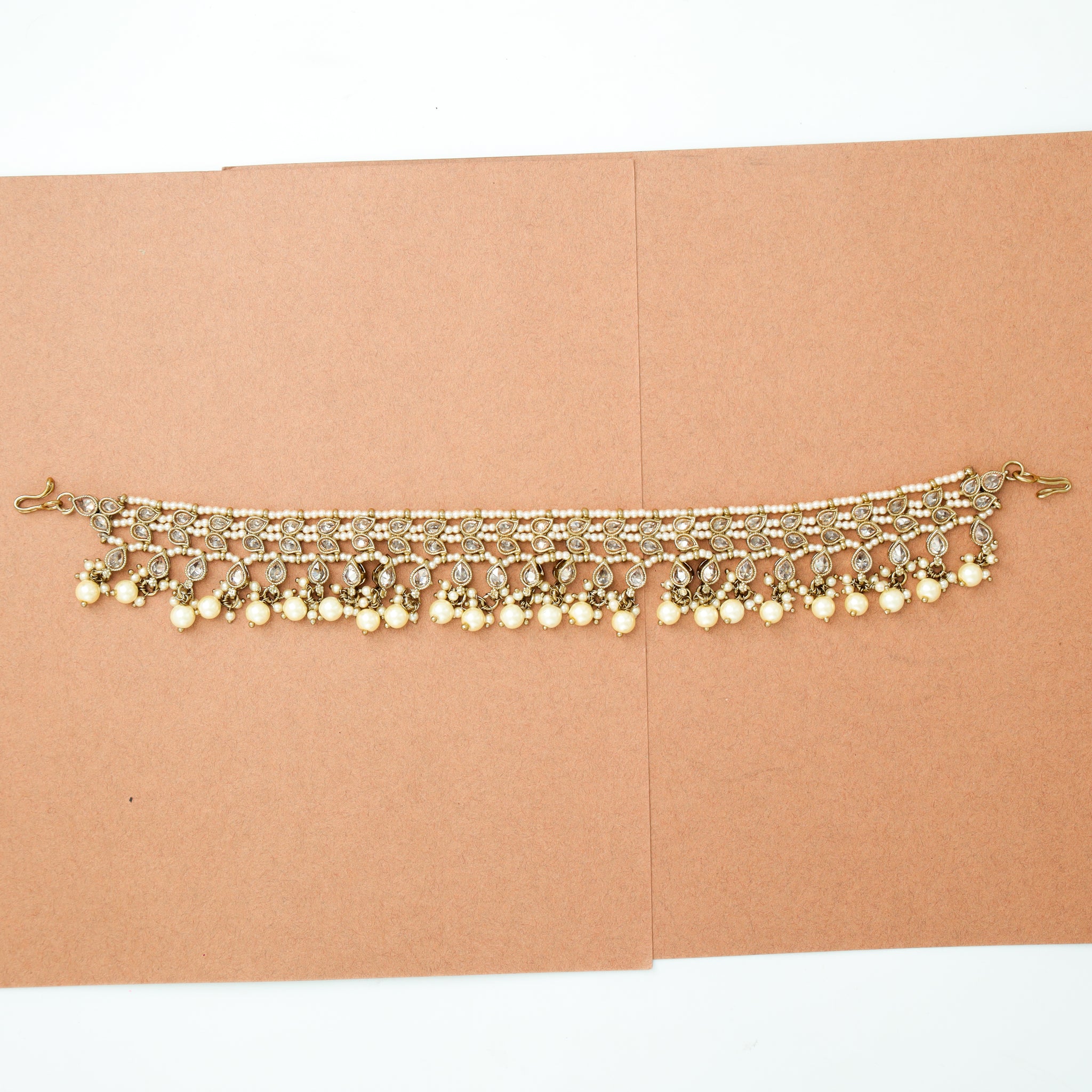 Antique Mehandi Polish Sheeshphool 17896-5078