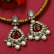 Chandbali Kundan Earring 21102-28
