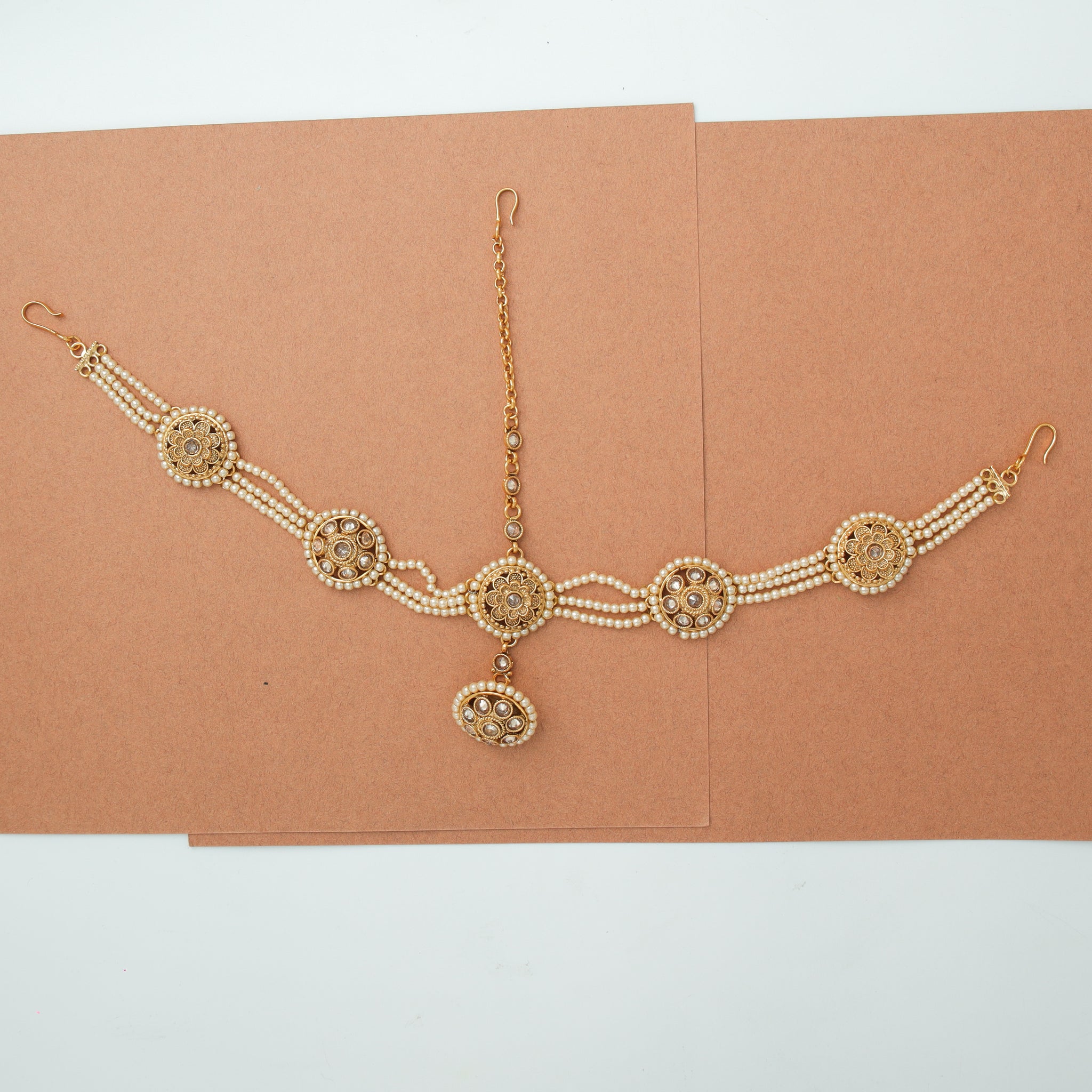 Gold look Seeshphool 18317-5499