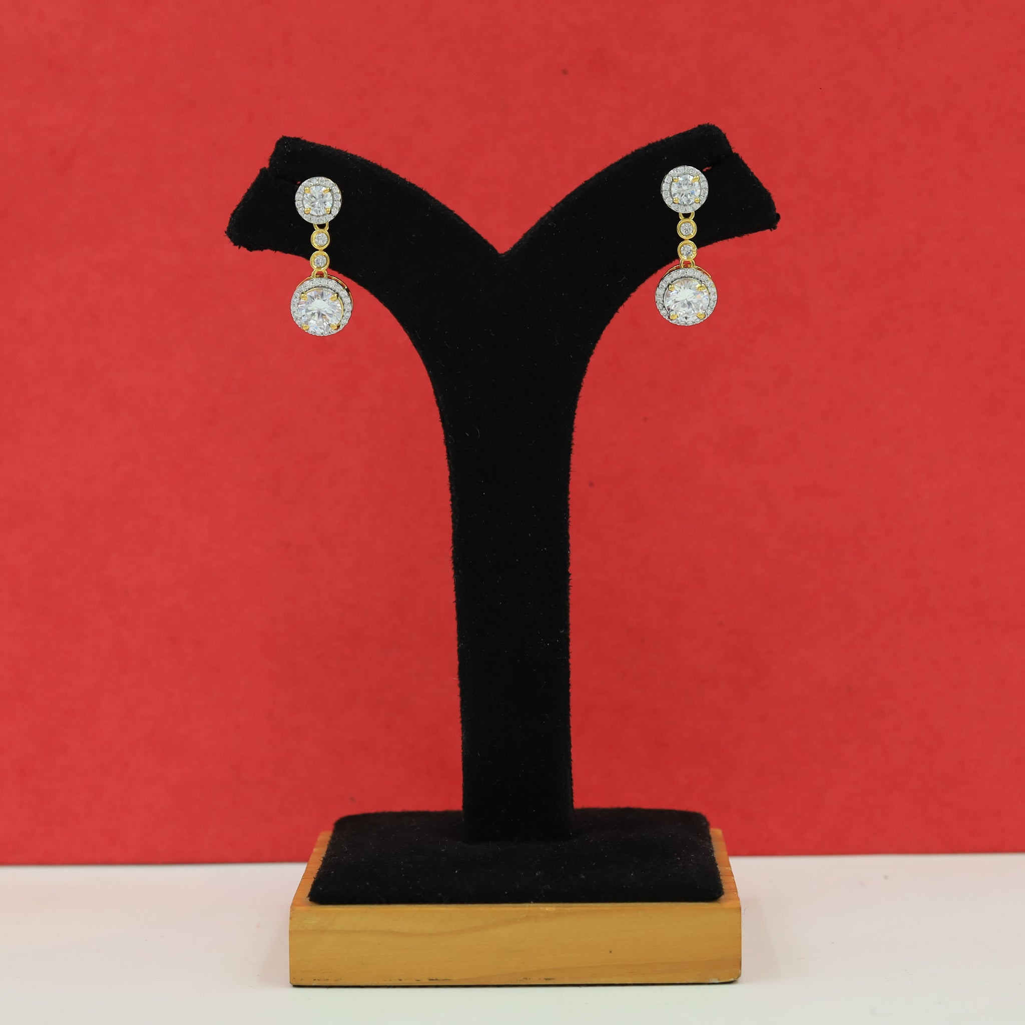 Light Zircon/AD Earring 16247-69
