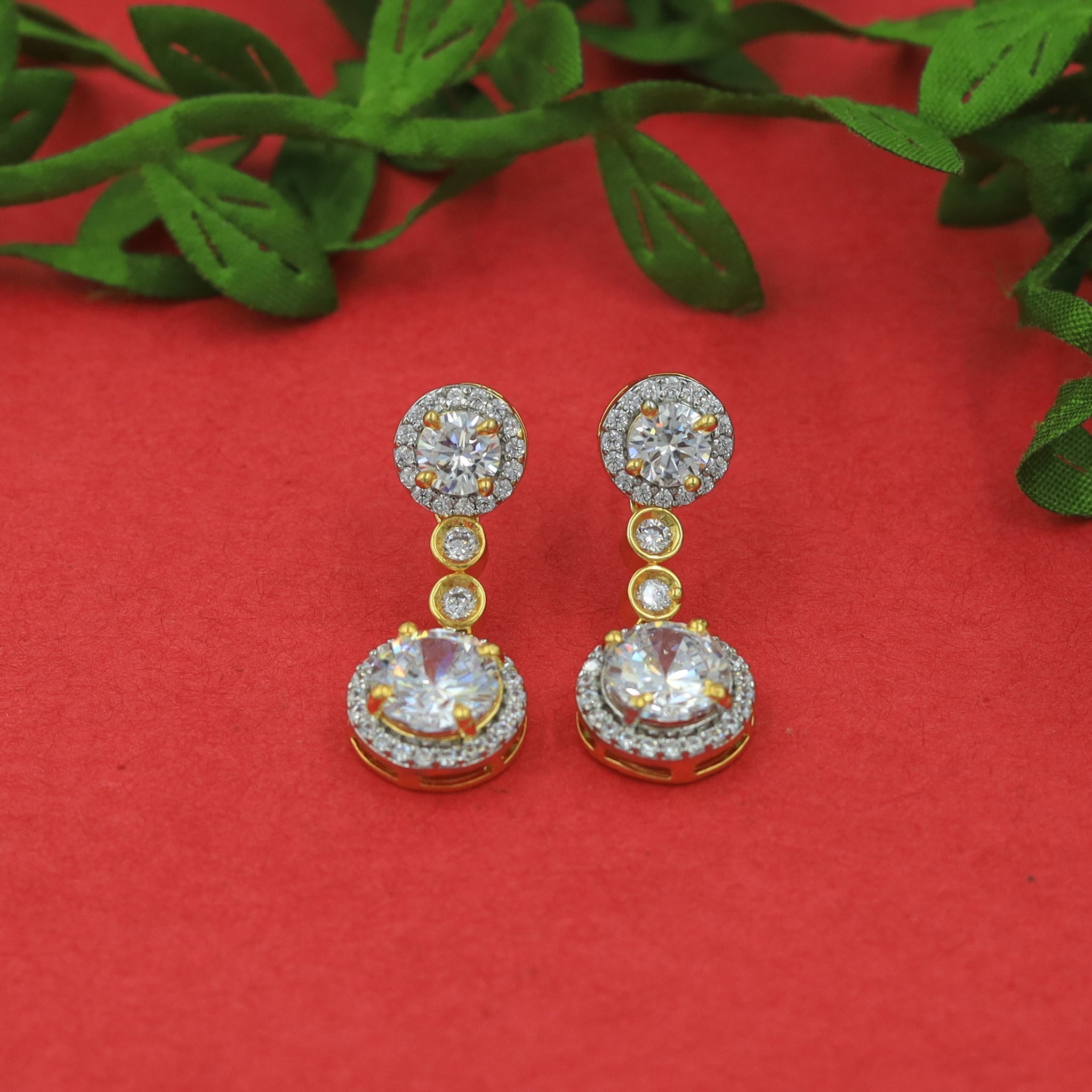 Light Zircon/AD Earring 16247-69