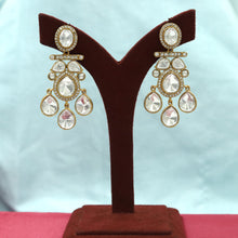 Moissanite Kundan Earring 20600-87