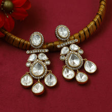 Moissanite Kundan Earring 20600-87