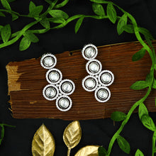 Round Neck Zircon/AD Necklace Set 6668-28