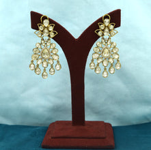 Moissanite DanglersKundan Earring 20592-87