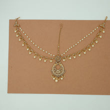 Gold Plated Stone Mathapatti 12826-9388