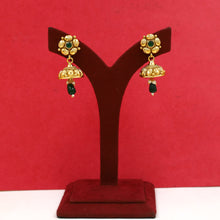 Long Neck Gold Look Necklace Set 16662-33
