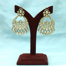 Moissanite Chandbali Kundan Earring 20591-87