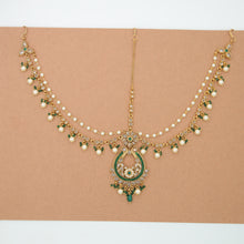 Gold Plated Stone Mathapatti 12826-9388
