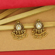 Antique Gold Plated Light Earring 15767-28