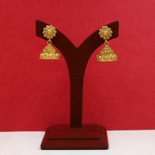 Long Neck Gold Look Necklace Set 17838-33