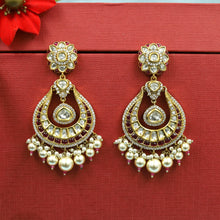 Chandbali Kundan Earring 21848-34