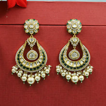 Chandbali Kundan Earring 21848-34