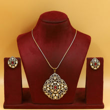 Designer Antique Kundan Pendant Set 18271-89