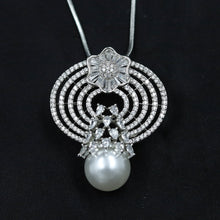Medium Zircon/AD Pendant Set 11646-08