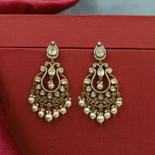 Chandbali Kundan Earring 21282-69