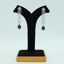 Round Neck Zircon/AD Necklace Set 16214-69