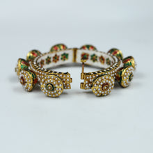 White Jadau Bangles/Kada 19982-7166
