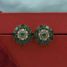 Tops/Studs Kundan Earring 21089-28