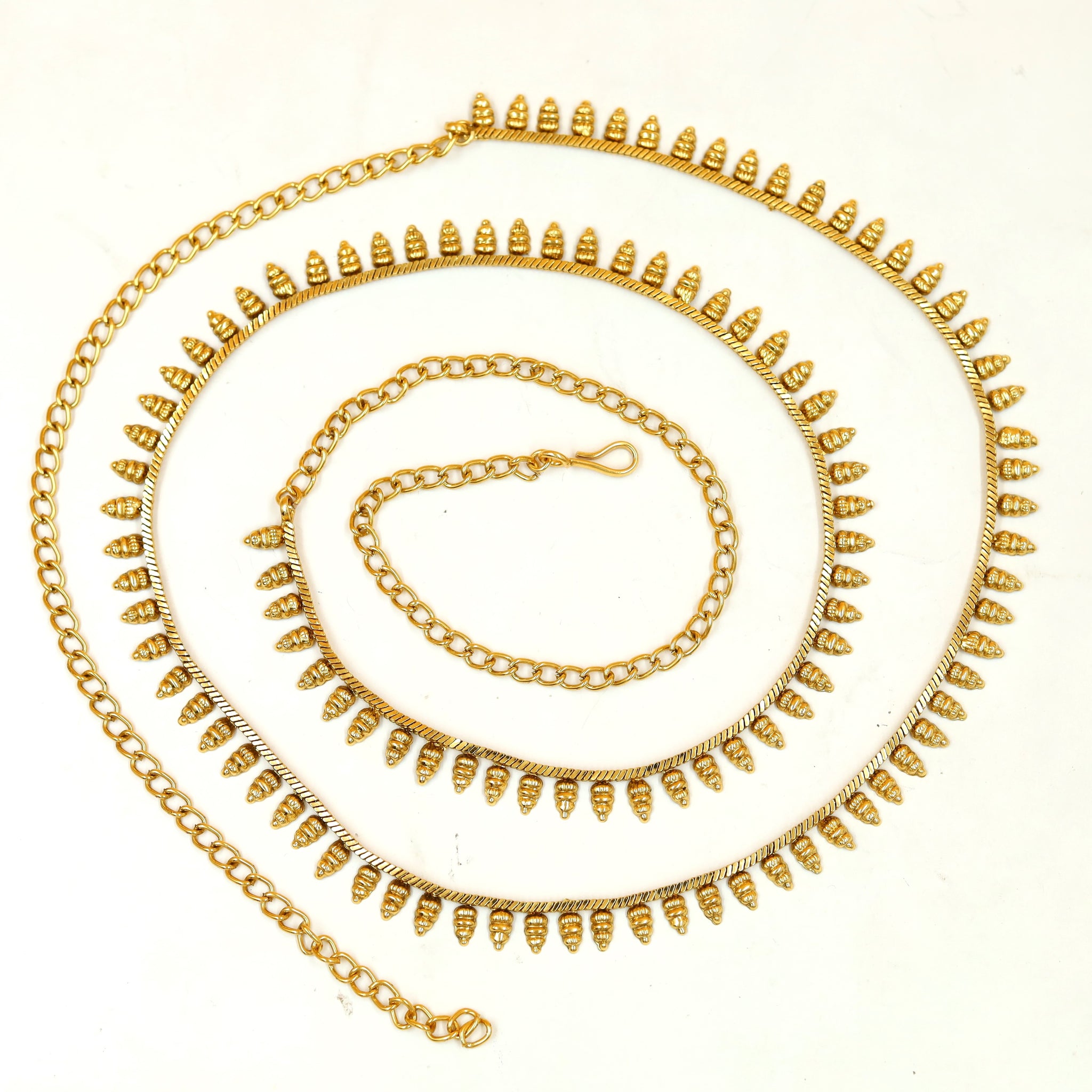 Antique Gold Plated Kamarband 18371-28