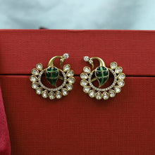 Tops/Studs Kundan Earring 19255-28
