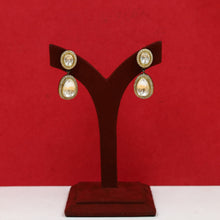 Sabyasachi Inspired Moissanite light Kundan Earring 17021-87