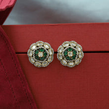 Tops/Studs Kundan Earring 21088-28