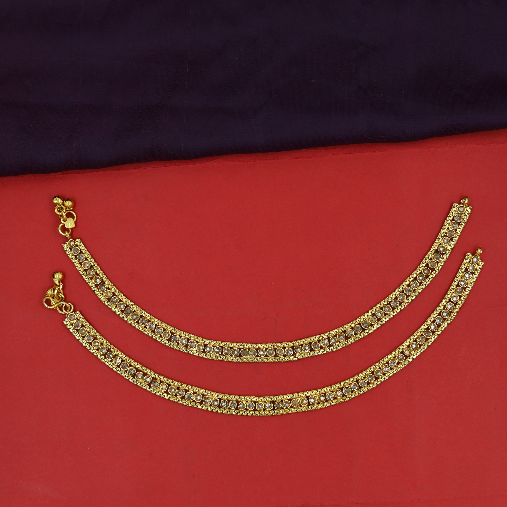 Traditional Gold Look Payal 5234-9299