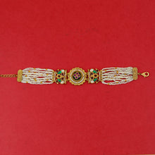 Antique Gold Plated Bracelet 18187-68