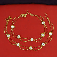 Gold Payal/Anklets 13579-0650
