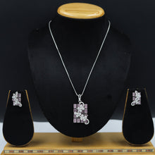 Light Zircon/AD Pendant Set 11648-08