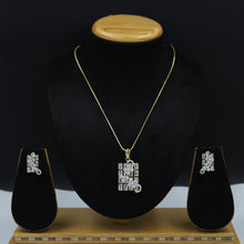 Light Zircon/AD Pendant Set 11648-08