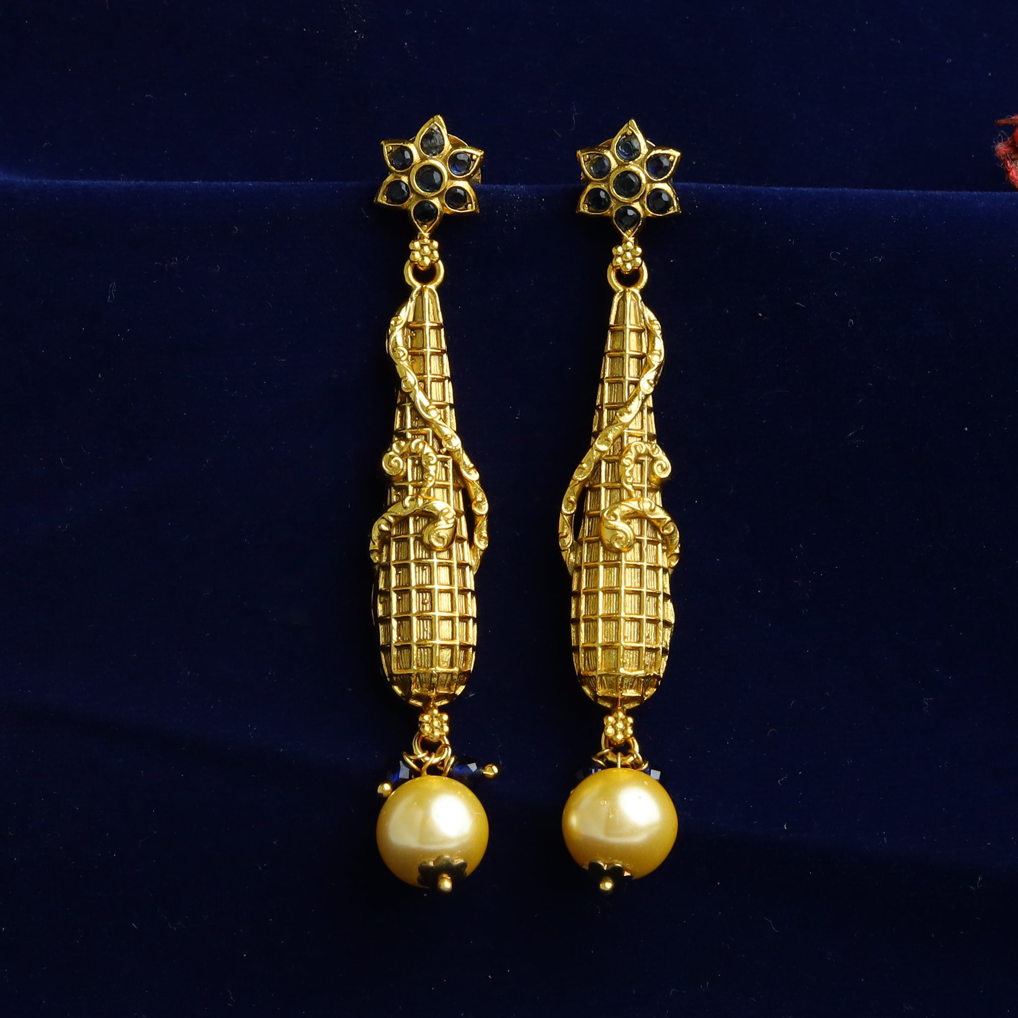 Gold Look Earring Light Earring 9214-100