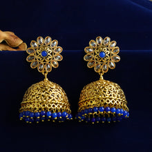 Gold plated jhumki 9391-100