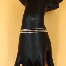 5 Line Pure 925 Hallmarked Silver Bracelet 17902-22