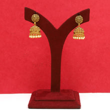 Antique Gold Plated Jhumki 17737-33